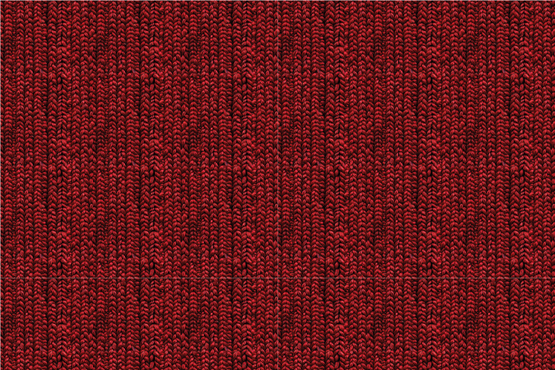 Textured wool effect red vinyl carpet - TenStickers