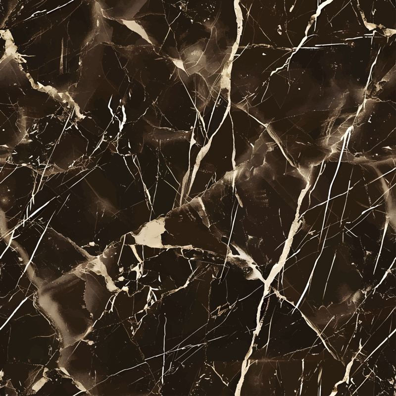 Dark brown shades marble vinyl carpet - TenStickers
