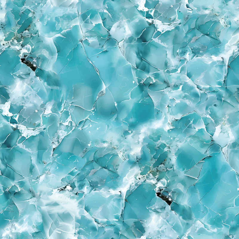 Turquoise blue marble vinyl carpet - TenStickers