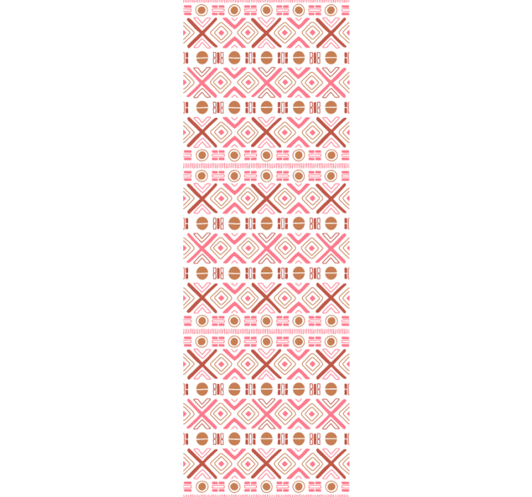 Decorative Geometric Patterns wallpaper flowery - TenStickers