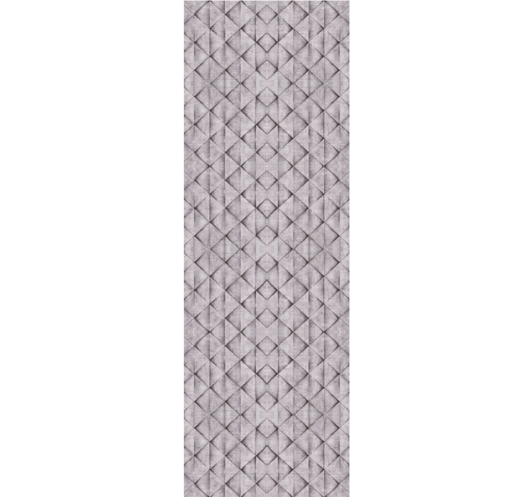 Textured squared pattern wallpaper geometric - TenStickers