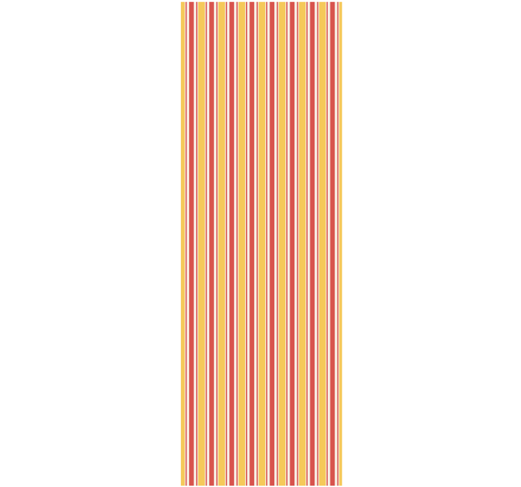 Elegant warm motif vertical striped wallpaper - TenStickers