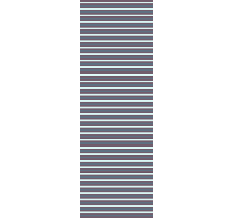 Elegant grey and white design stripes wallpaper - TenStickers