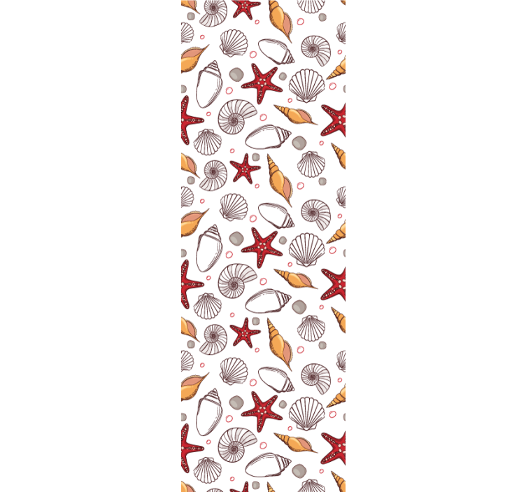 Sea Life Patterns cute animal wallpaper - TenStickers