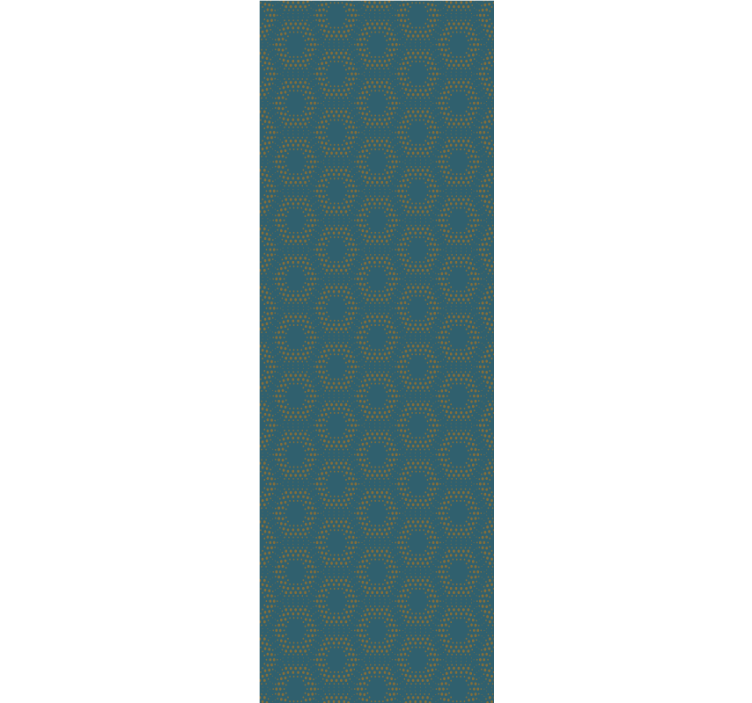 Geometric Honeycomb Pattern wallpaper patterns - TenStickers