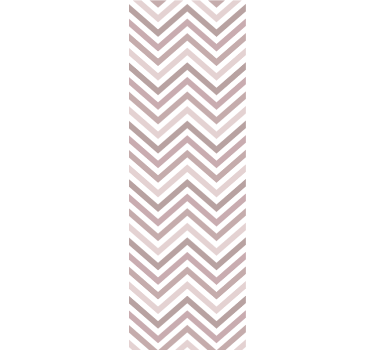 Chevron zigzag forms wallpaper horizontal stripes - TenStickers