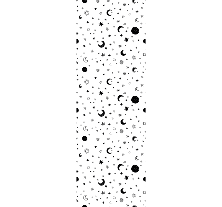 Celestial Night Sky stars wallpaper - TenStickers