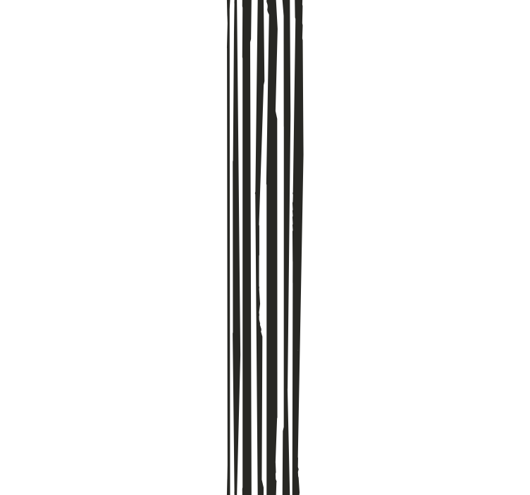 Stylish black and white stripes wallpaper - TenStickers