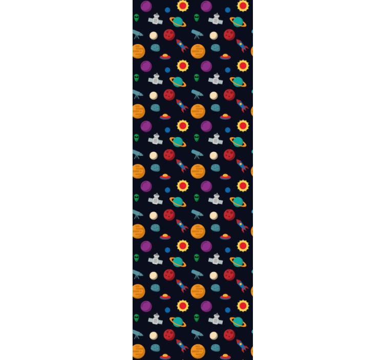 Cosmic Adventure Scene stars wallpaper - TenStickers