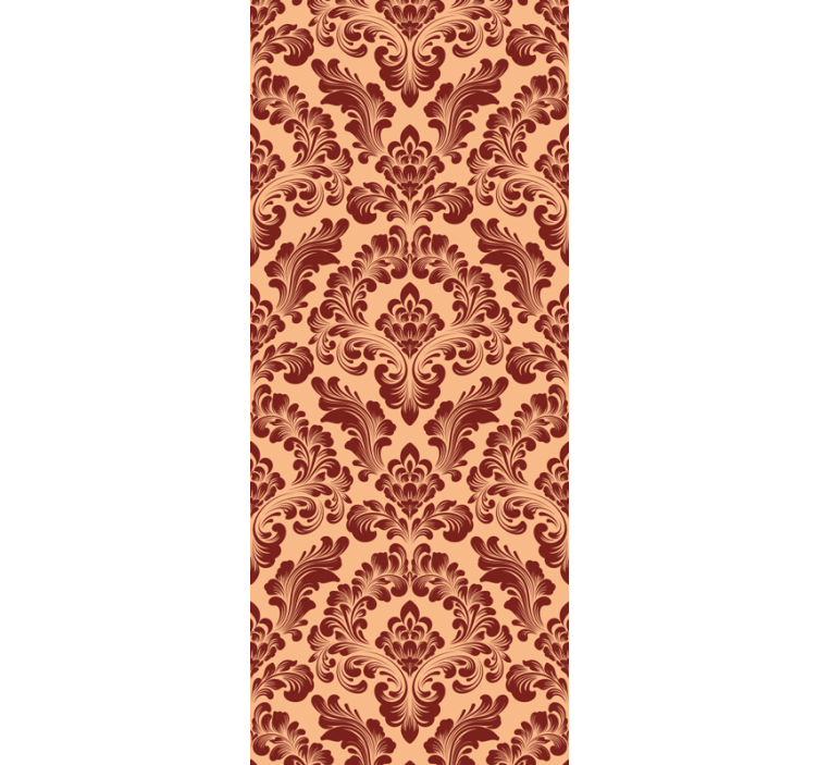 Ornate Vintage Style baroque wallpaper - TenStickers