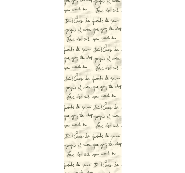 Handwritten Love Quotes text wallpaper - TenStickers