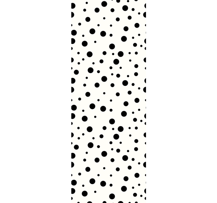 Wallpaper dots black dots - TenStickers