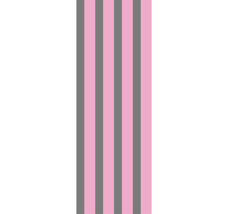 Stripes wallpaper stripes in pink - TenStickers