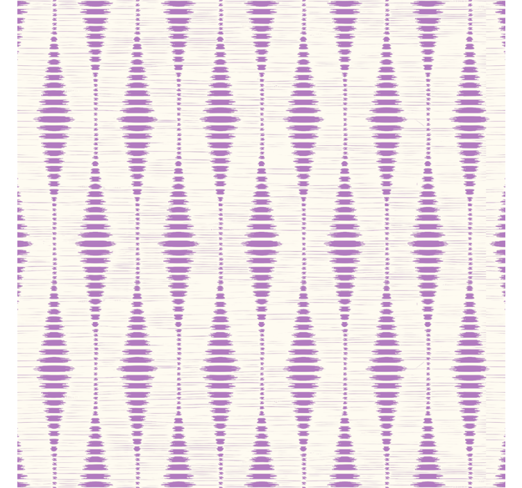 Purple rabaul ikat geometric wallpaper - TenStickers