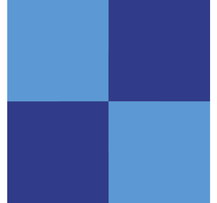 Dark and blue motif tiles wallpaper - TenStickers