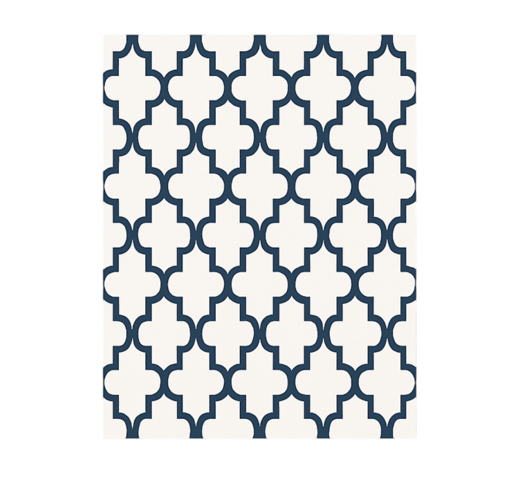 Modern geometric design teenage bedroom wallpaper - TenStickers