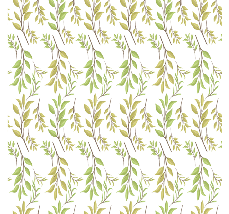 Nature wallpaper lush green design - TenStickers