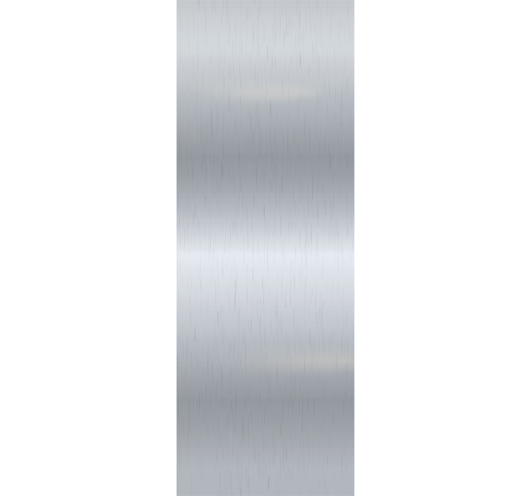 Ornamental wallpaper in grey steel imitation - TenStickers