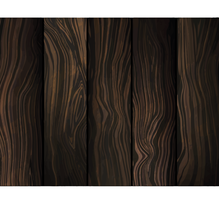 Wood feature wallpaper dark sheet design - TenStickers