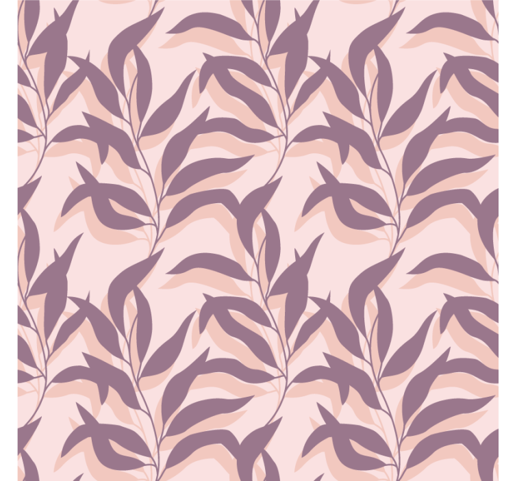 Bedroom wallpaper palma tropical blush design - TenStickers