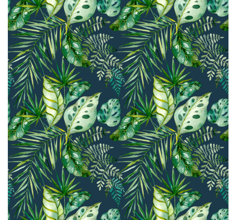 Wallpaper patterns jungle print vegetal design - TenStickers