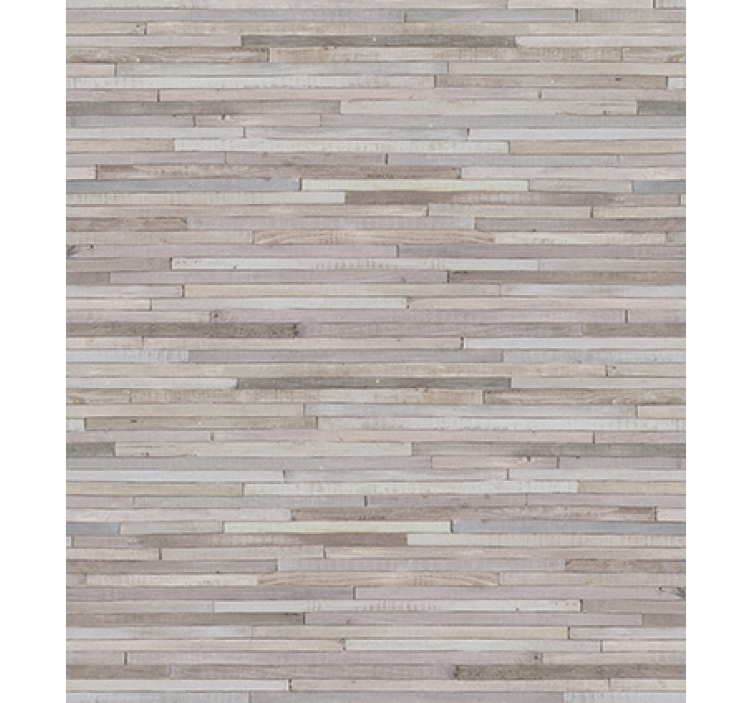 Wood feature wallpaper dark vertical design - TenStickers