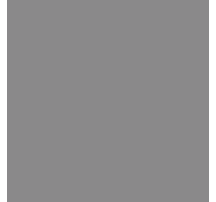 Bedroom wallpaper in simple grey color - TenStickers