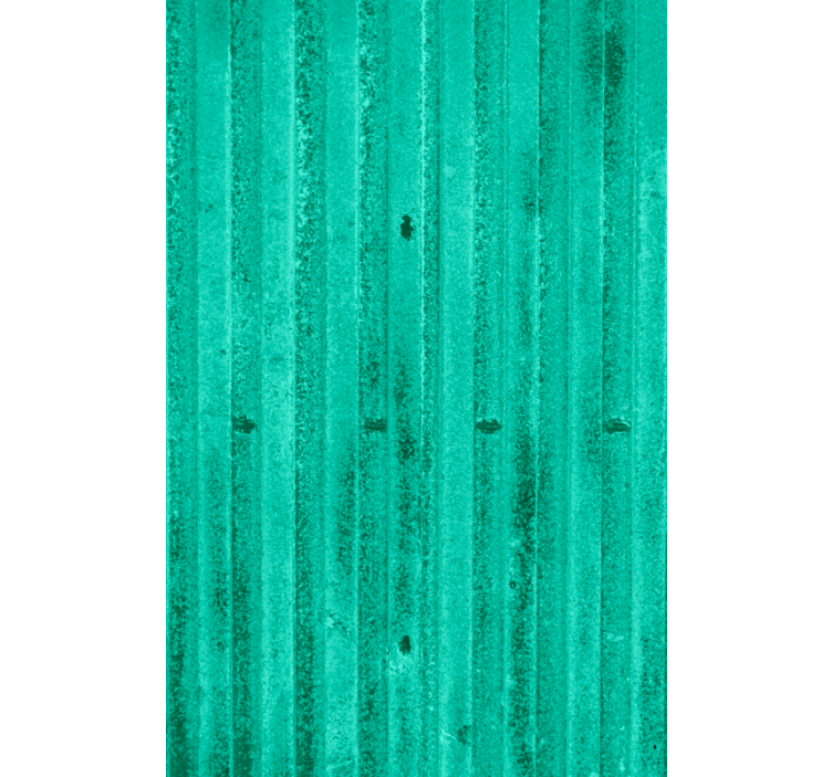 Bedroom wallpaper in mint aged metallic texture - TenStickers