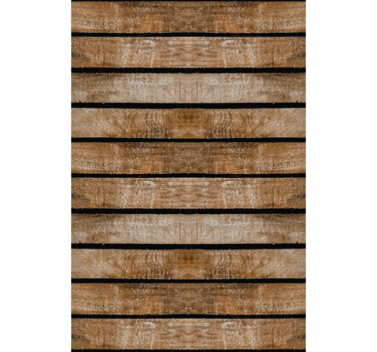 Wallpaper patterns inspired by wooden pallet design - TenStickers