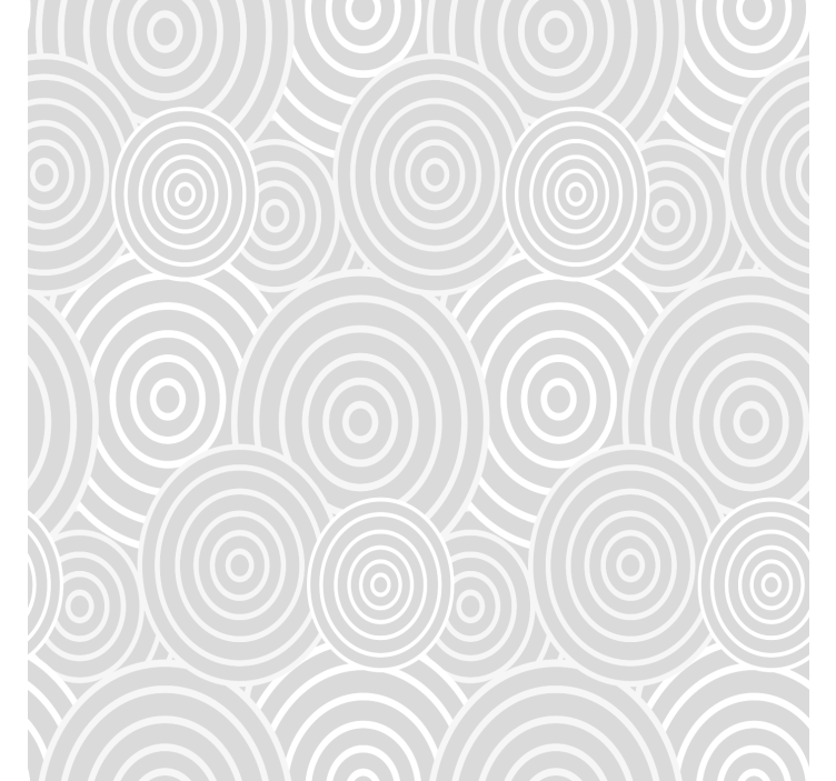 Bedroom wallpaper circular line design - TenStickers