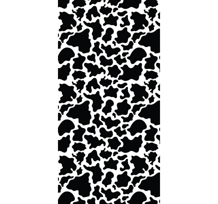 Cute animal wallpaper cowhide pattern design - TenStickers