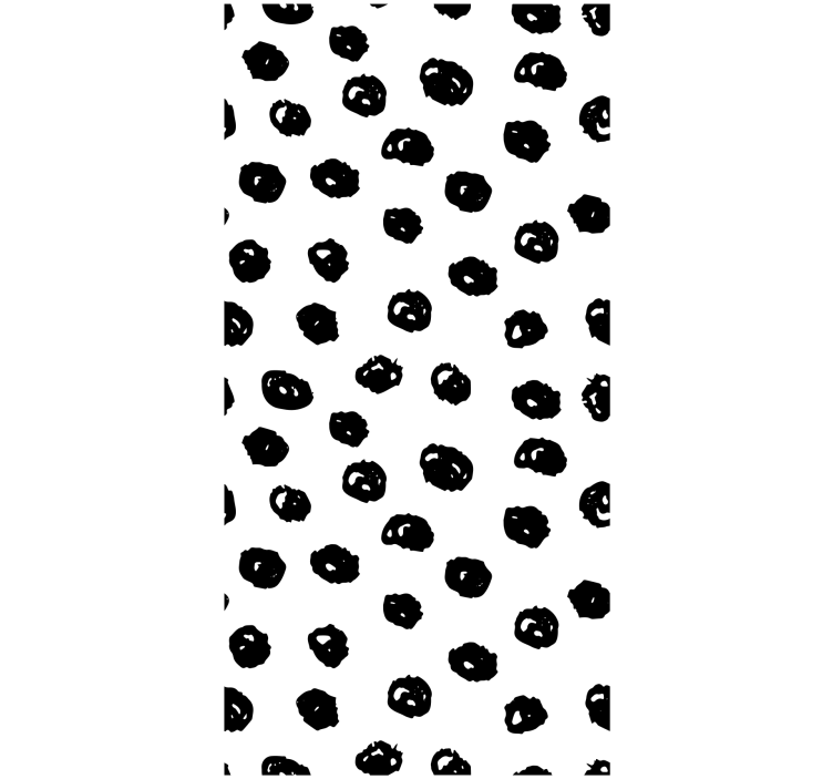 Cute animal wallpaper spotted abstract design - TenStickers
