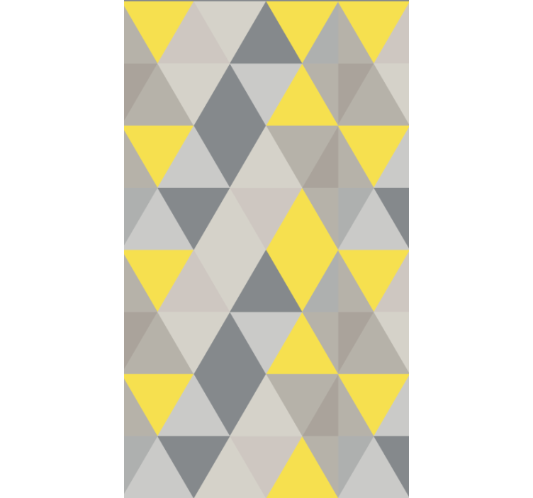Office wallpaper pantone triangles design - TenStickers