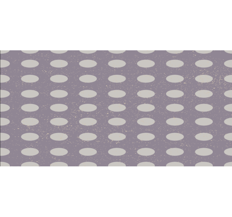 Dining room wallpaper minimalist polka dot design - TenStickers