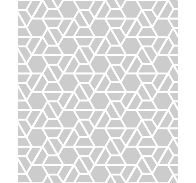 Wallpaper geometric lattice design - TenStickers