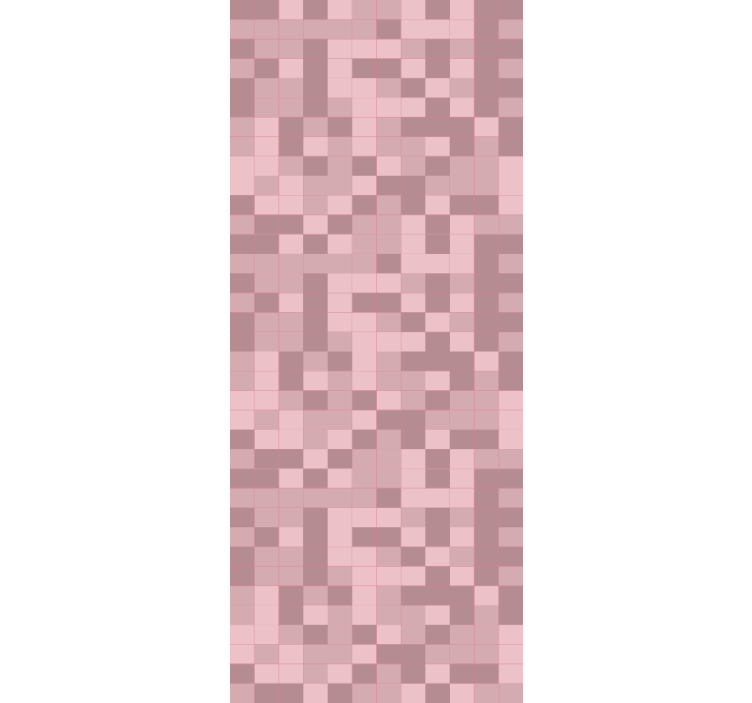 Wallpaper geometric pixelated camouflage - TenStickers