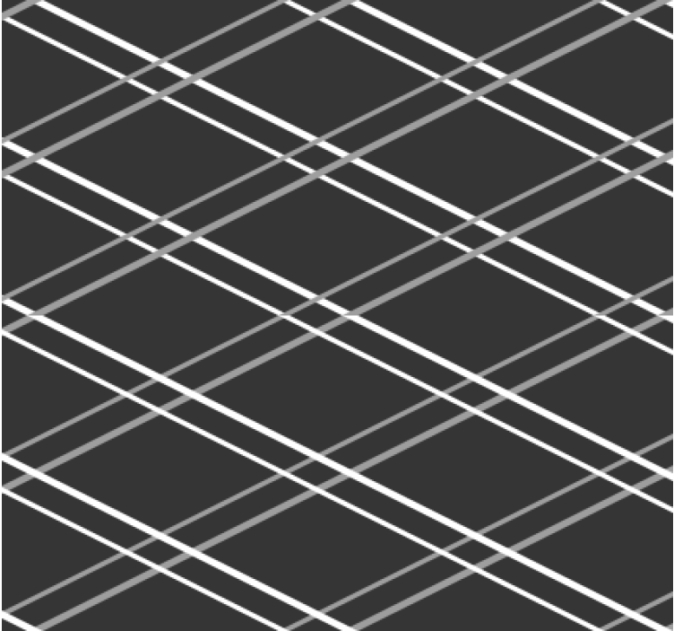 Wallpaper geometric line patterns - TenStickers