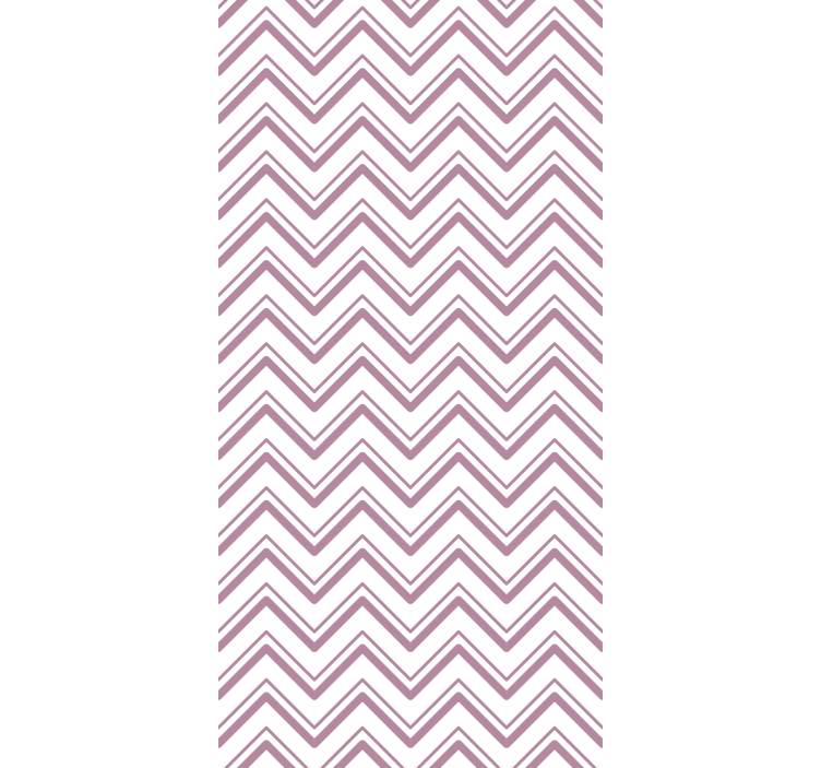 Wallpaper geometric chevron zigzag design - TenStickers