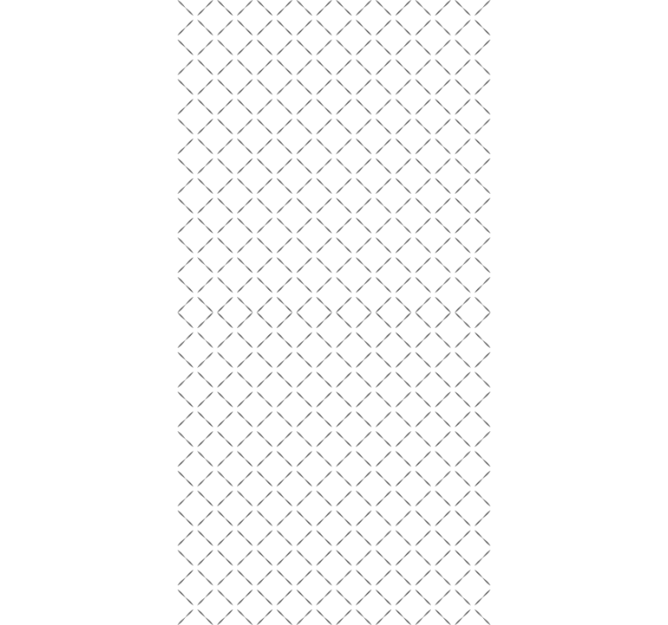Wallpaper geometric continuous line design - TenStickers