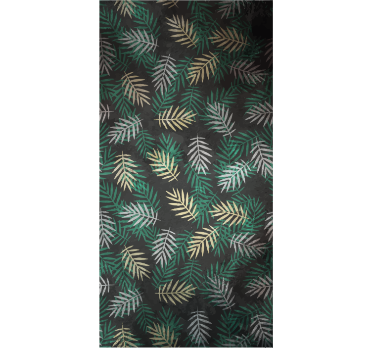 Nature wallpaper tropical greenery design - TenStickers