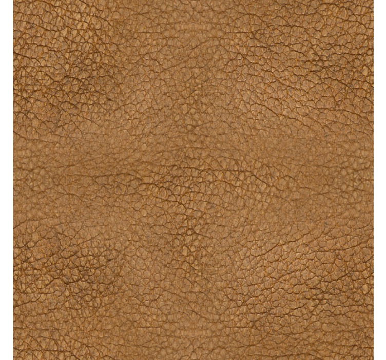 Textured wallpaper in brown leather effect - TenStickers