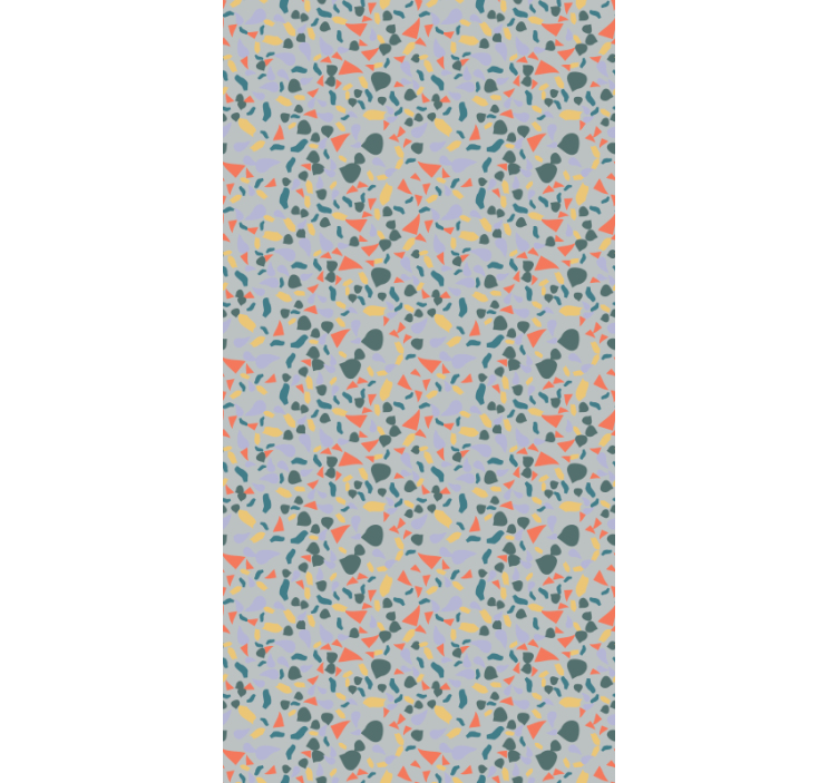 Vibrant abstract forms wallpaper marble - TenStickers