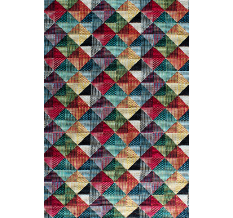 Wallpaper geometric geometric shapes - TenStickers