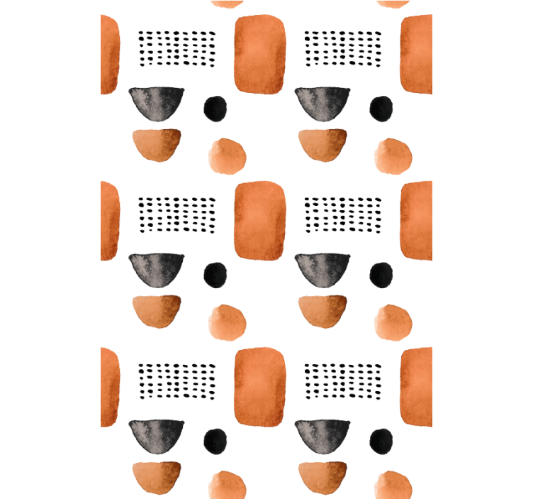 Office wallpaper minimalist geometric shapes - TenStickers