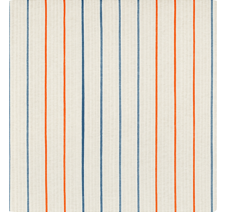 Dining room wallpaper with multicolour linear design - TenStickers