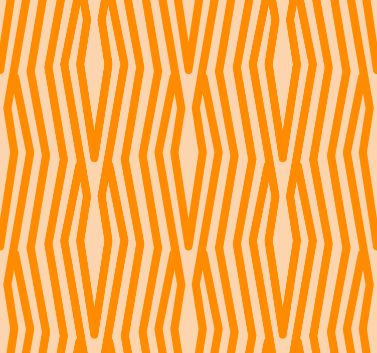 Teenage bedroom wallpaper abstract design - TenStickers