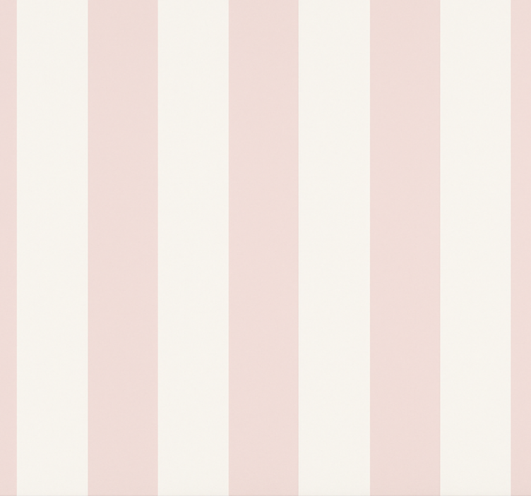 Master bedroom wallpaper soft blush stripe - TenStickers