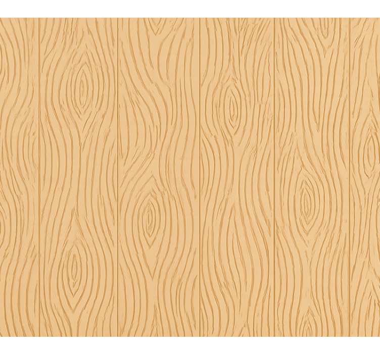 Living room wallpaper natural wood design - TenStickers