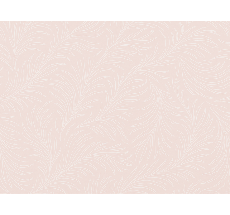 Soft pink botanical master bedroom wallpaper - TenStickers