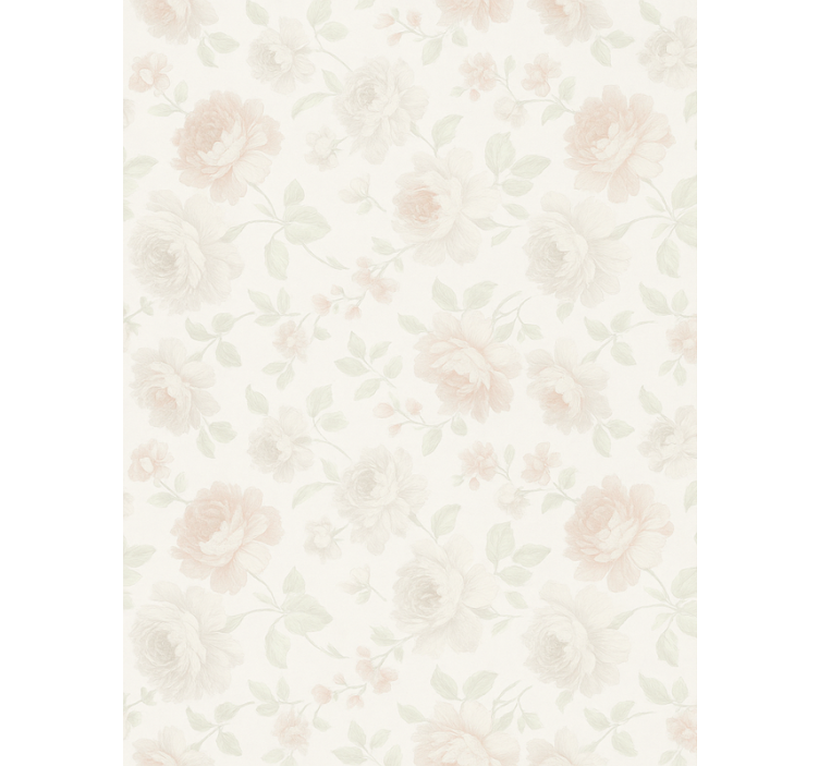 Master bedroom wallpaper in grey vintage design - TenStickers